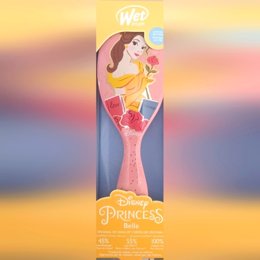 Wet brush detangler
